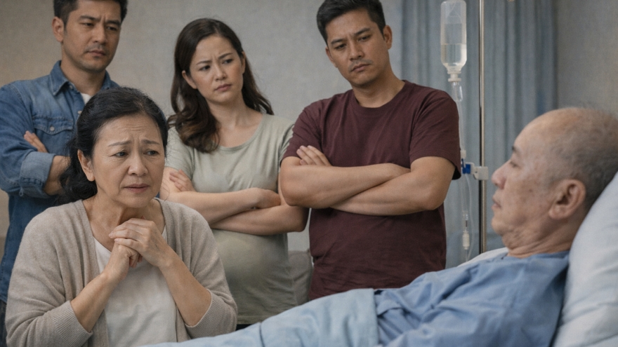 Chồng cũ ngoại tình liên tục, 3 con từ chối góp 1 tỷ cứu bố ung thư giai đoạn cuối